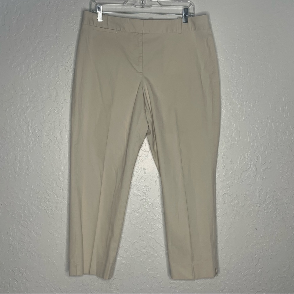 Talbots Curvy Light Khakis Size 12